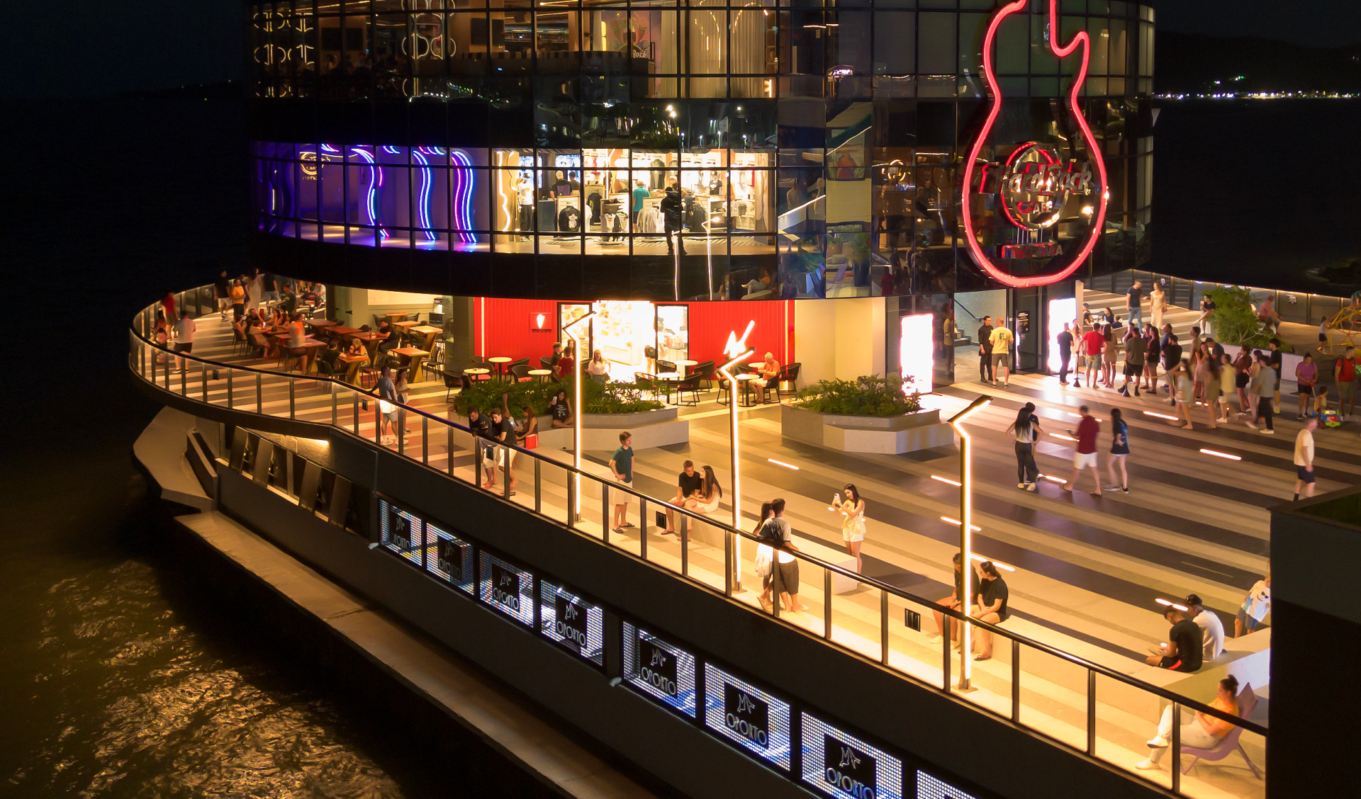 Projeto de iluminação LIFT no Hard Rock Café